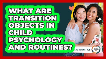 What Are Transition Objects In Child Psychology And Routines? - Sibling Harmony Hub