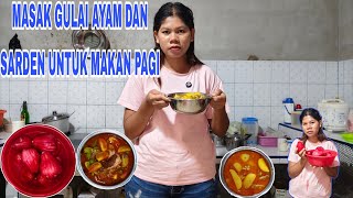 IT'S BEEN A LONG TIME NOT TO MAKE CHICKEN GULAI, FINALLY TODAY I COOKED IT AND CONTINUED TO EAT P...