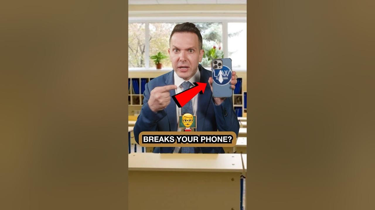Can Schools Take And Break Your Phone? law education YouTube
