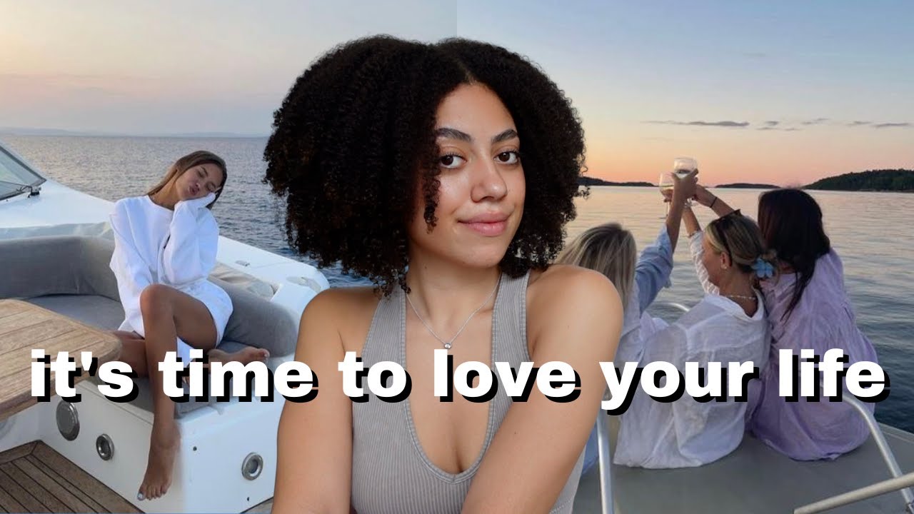 how to fall in love with your own LIFE | GRWM hair routine