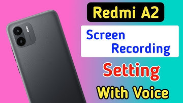 How to screen recording Redmi a2 / Redmi a2 screen recording / Redmi a2