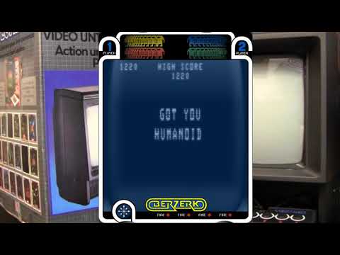 BERZERK 1982, VECTREX, 1ère console de VERNON 3/40 émul ParaJVE GAME OVER RETRO SERIES [059]