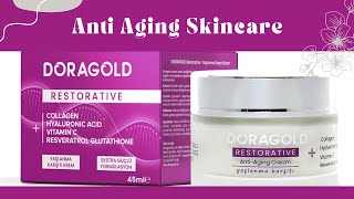 Anti Aging Cream NEW Doragold Restorative 45ml Night Cream with Vitamin C