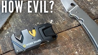 How Evil is the new Worksharp Pivot Plus Pull Through Sharpener