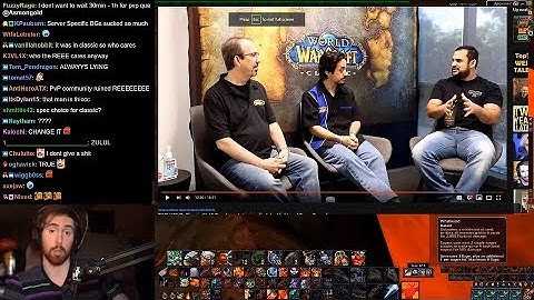 Asmongold Reacts to EXCLUSIVE: Classic WoW Developer Interview ft. John Hight and Omar Gonzalez