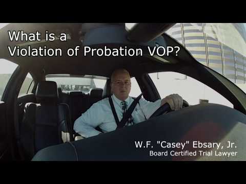 What is a Violation of Probation VOP?