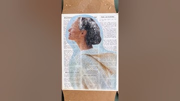 trying a mod podge image transfer technique. result at the end!