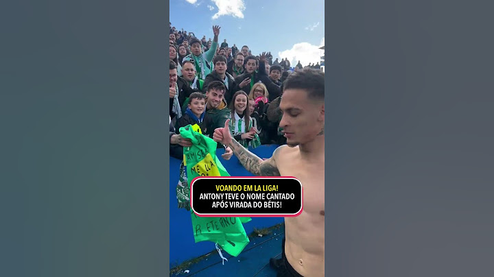 Todo o carinho da torcida do Betis com o Antony! 💚 #shorts Via: @laliga
