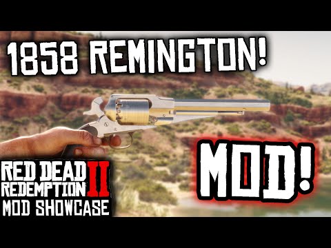 1858 Remington Mod Showcase | Red Dead Redemption 2 Mods
