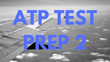 Part 2: FAA Test ATP Airline Transport Pilot and Aircraft Dispatcher ADX Calculation Tutorial (HD)
