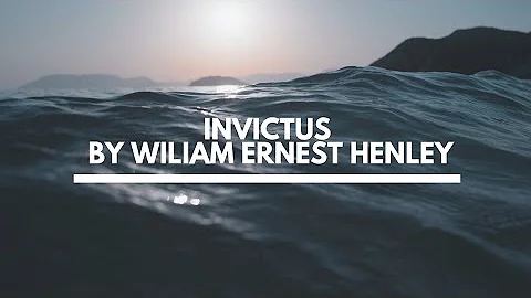 Invictus by William Ernest Henley, a recitation by Ahmad Hussain (Literary Pearls)