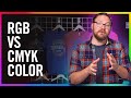 RGB vs CMYK | Why It Matters For T-Shirt Designs and Custom Printed Transfers