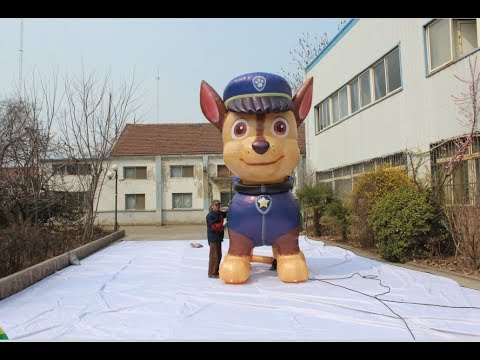 pat patrouille video inflatable mascots Pat patrouille
