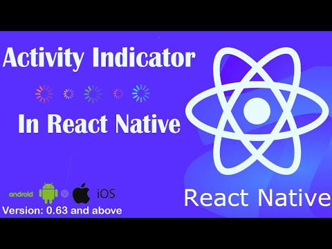 Activity Indicator With Full Example In React Native By Techwithyasir