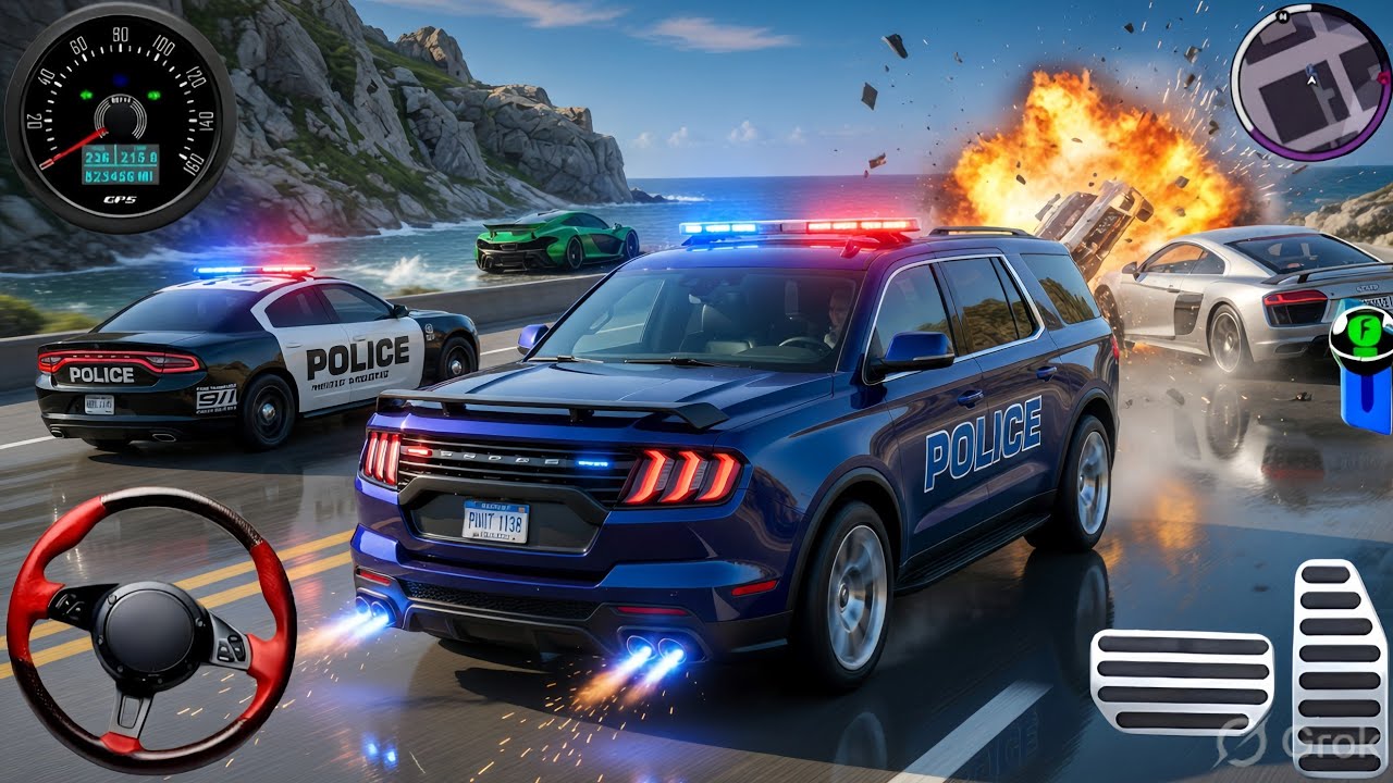 🔥 City Police Chase Simulator 3D - Epic Real Cop Pursuit Android ...