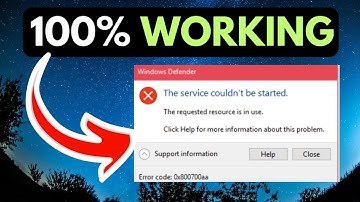 How To Fix Error 0x800700aa On Windows