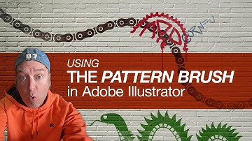 Using the Pattern Brush in Adobe Illustrator