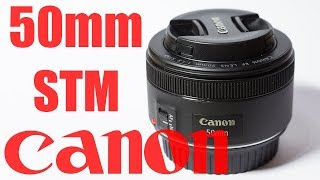 Canon 50mm  STM Lens chụp chân dung giá rẻ - YouTube