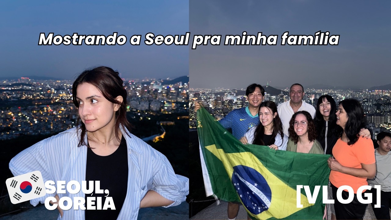 Моя семья в культурном шоке в Сеуле! l RUS SUB