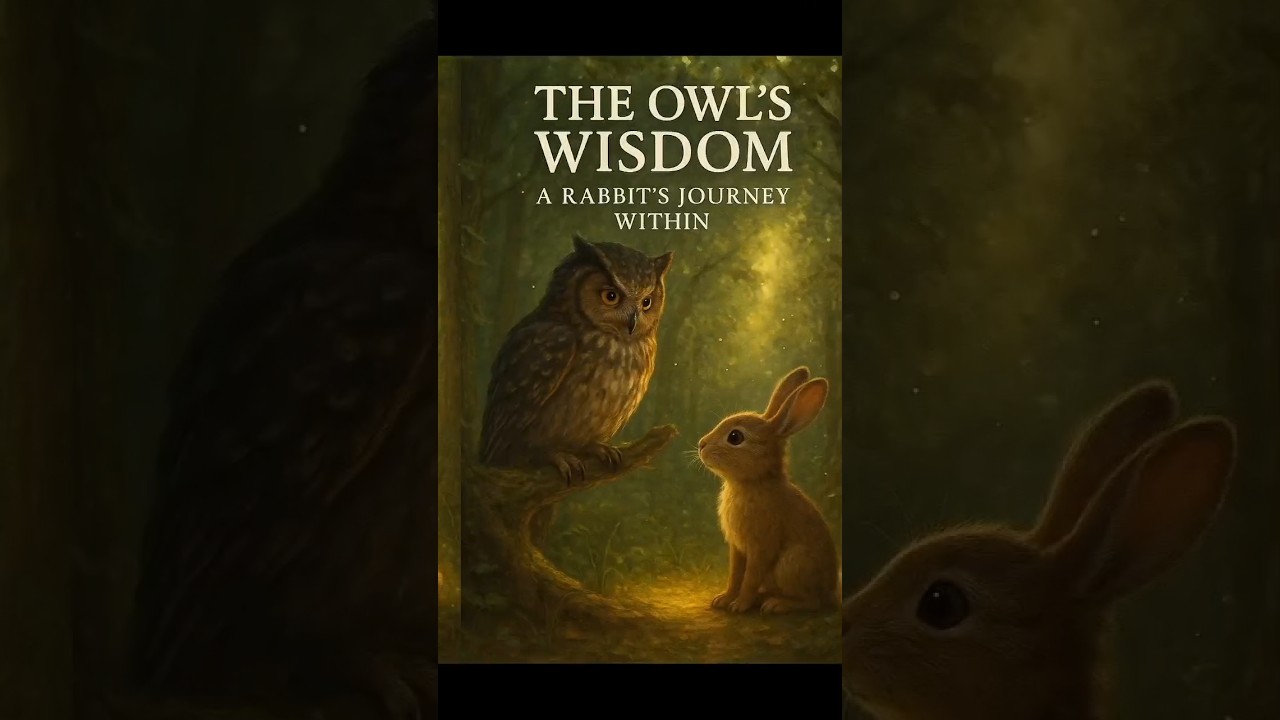 The OWL'S🦉 WISDOM: A Rabbit’s🐇 Journey Within. 
