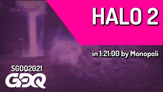 Halo 2 by Monopoli in 1:21:00  Summer Games Done Quick 2021 Online