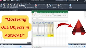 "Mastering OLE Objects in AutoCAD"