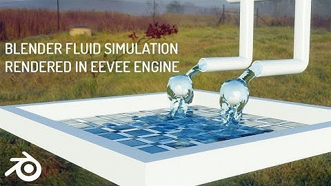 Blender 2.8 Eevee Fluid Simulation