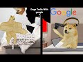 Doge trolls with google  doge meme  cheems meme doge meme editing  funny dog  google meme