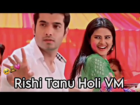 Kasam Tere Pyaar Ki || Rishi Tanuja Holi Music Video 😳💖 || Sharad Malhotra & Kratika Sengar 🤍
