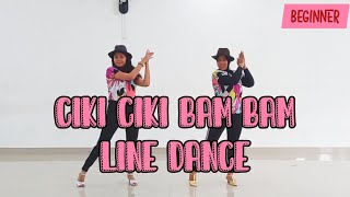 CIKI CIKI BAM BAM || LINE DANCE BEGINNER || CHOREO BY HANTOS DJAY