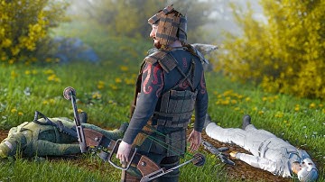 한국인 솔로 생존 고인물이 활 단 1자루 들고 외국 서버에서 살아남는 방법 RUST SOLO