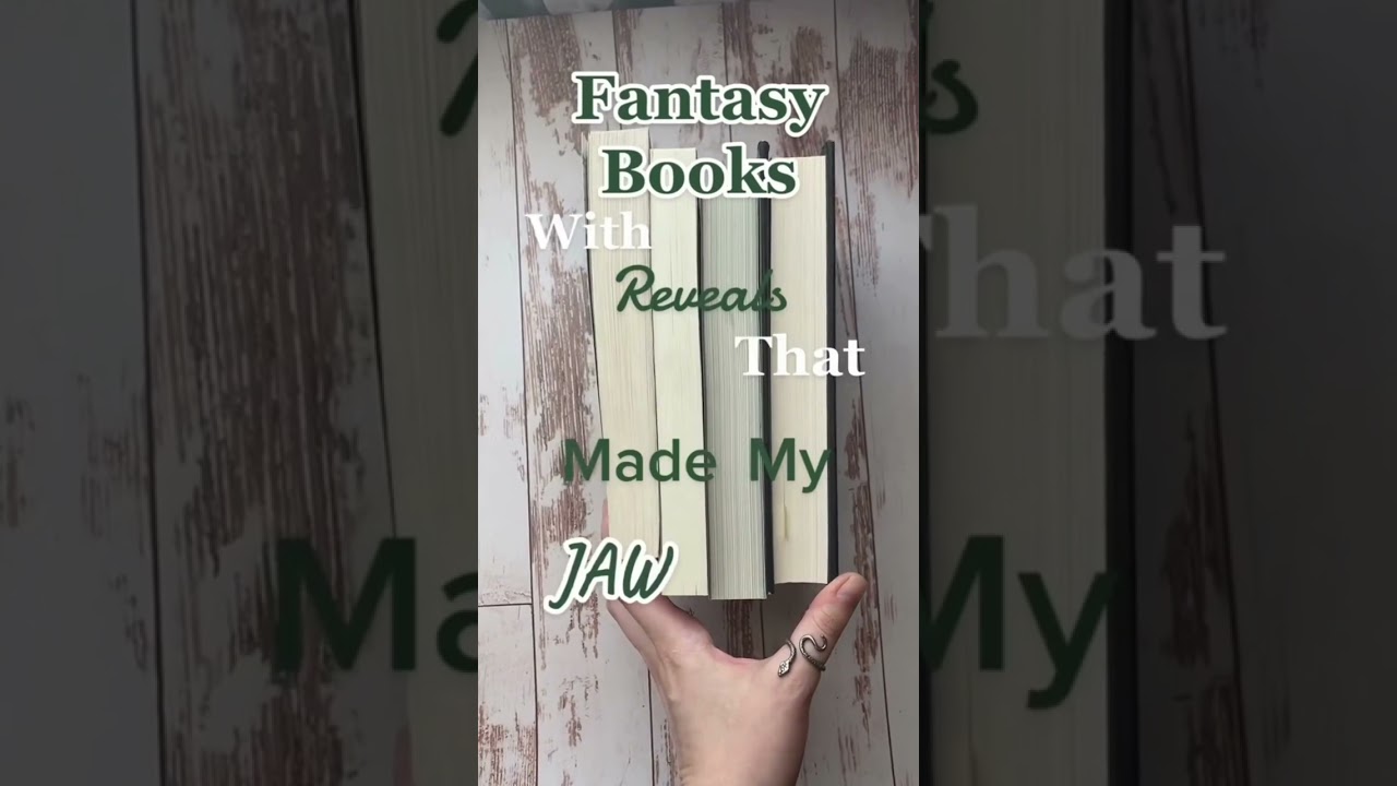 Fantasy Books That Will Shock U 📚🔖