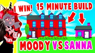 15 Minute Build Challenge With My Best Friend In Adopt Me! (Roblox)