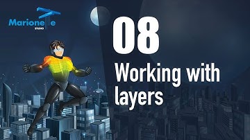 MarionetteStudio Tutorial 08 | Working with layers