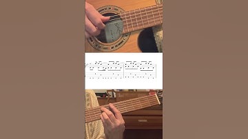 Thumbnail of Part of an arrangement for Paranoid Android by Radiohead. #fingerstyle #guitartabs #radiohead
