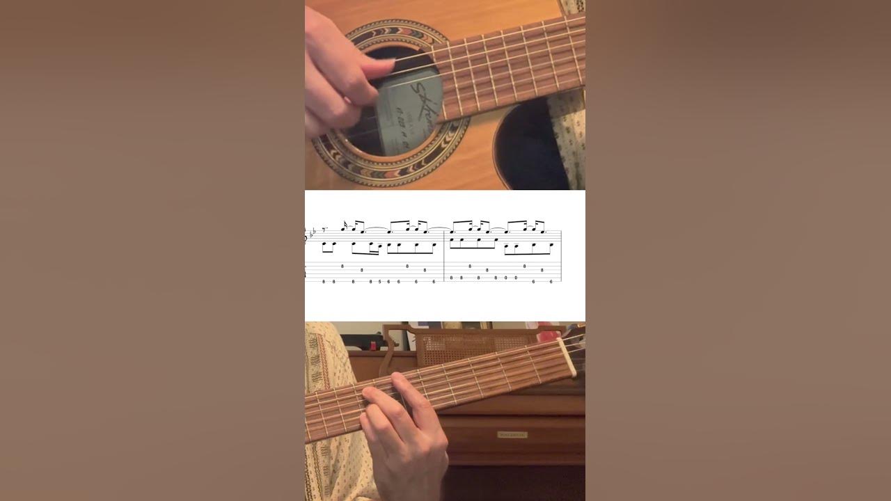 Part of an arrangement for Paranoid Android by Radiohead. #fingerstyle #guitartabs #radiohead