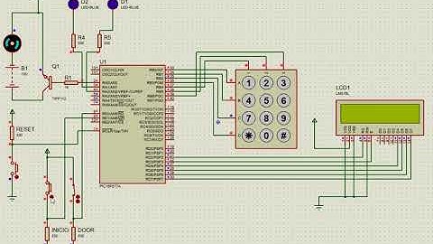 Proteus Microwave Oven PIC16F877A