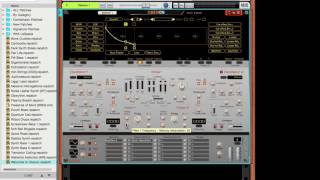 Oberon Synthesize patch creation tutorial
