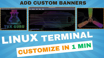 Linux terminal customization | Stylish banner on Linux | color text on terminal