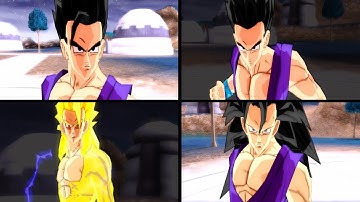 [DBZBT3 ISO AF V2] GOHAN MYSTIC SUPER SAIYAN FORMS!