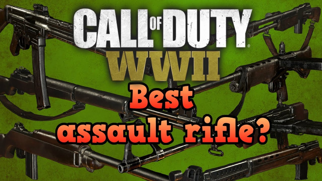 Best assault rifle! - Call of duty world war 2 guides