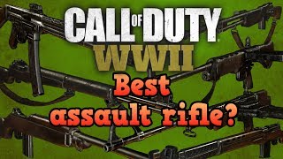 Best assault rifle! - Call of duty world war 2 guides screenshot 3