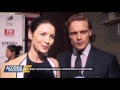 Caitriona Balfe and Sam Heughan Excited For Fans To See S2 Of Outlander [RUS SUB]