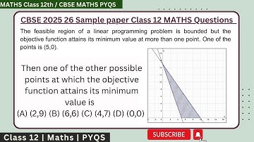 The feasible region of a linear programming problem is bounded but the objective function attains it