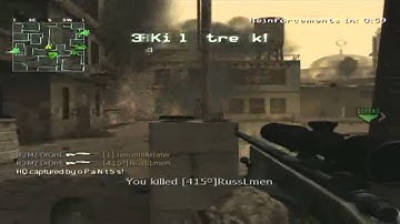 COD 4 :: M40A3 Killfeed HD