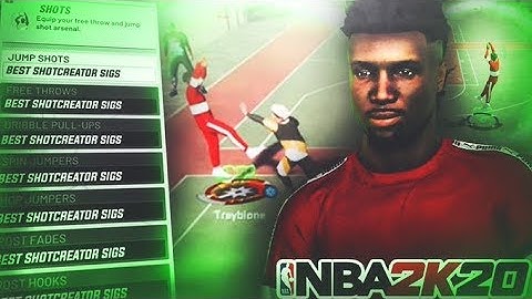 THE BEST SHOT CREATOR ANIMATIONS IN NBA 2K20! NBA 2K20 BEST SHOT CREATOR JUMPSHOT!