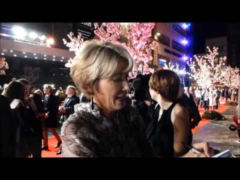 Emma Thompson Saving Mr Banks Premiere YouTube