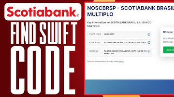 How To Find Swift Code Of Scotiabank (2025) Full Guide