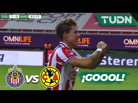 ¡MEGA GOLAZO! ¡Calderón aniquila a Ochoa! | Chivas 1-0 América | Guard1anes 2020 Liga BBVA MX | TUDN