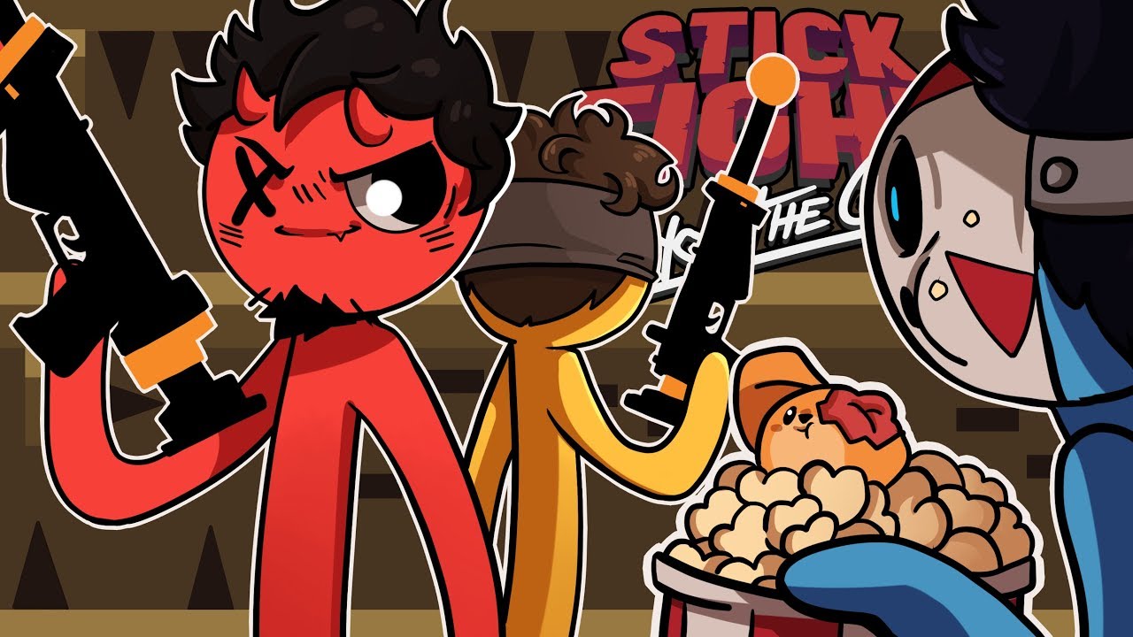 A GENTLEMAN'S DUEL! | Stick Fight Custom Levels (w/ H2O Delirious, Ohm, & Squirrel)